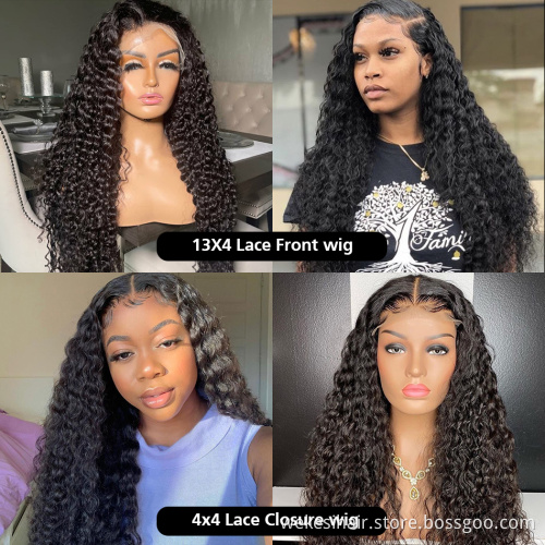 Factory Price Swiss 13X6 Hd Lace Frontal Wig Pre Plucked Brazilian Hair Wig With Black Women 100% Human Hair Wig Lace Front